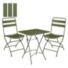 Mica Decorations Evita Bistro Set Groen - 3 Delig