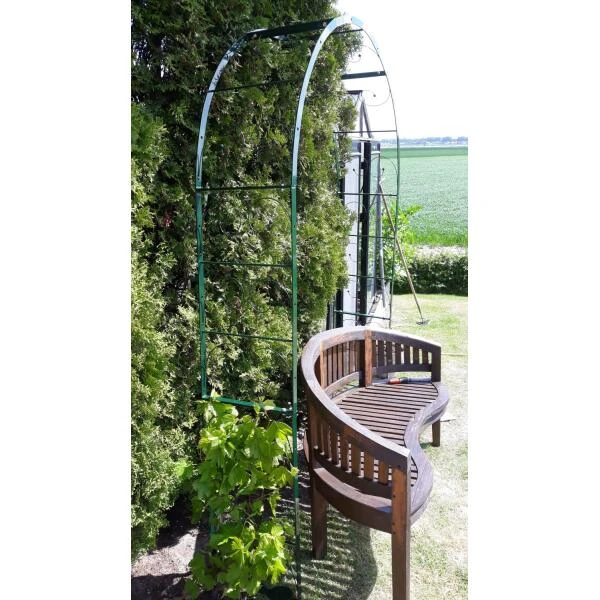 Rozenboog Massief Met Klimhulp 150 × 40 × 230 Cm - Afbeelding 2